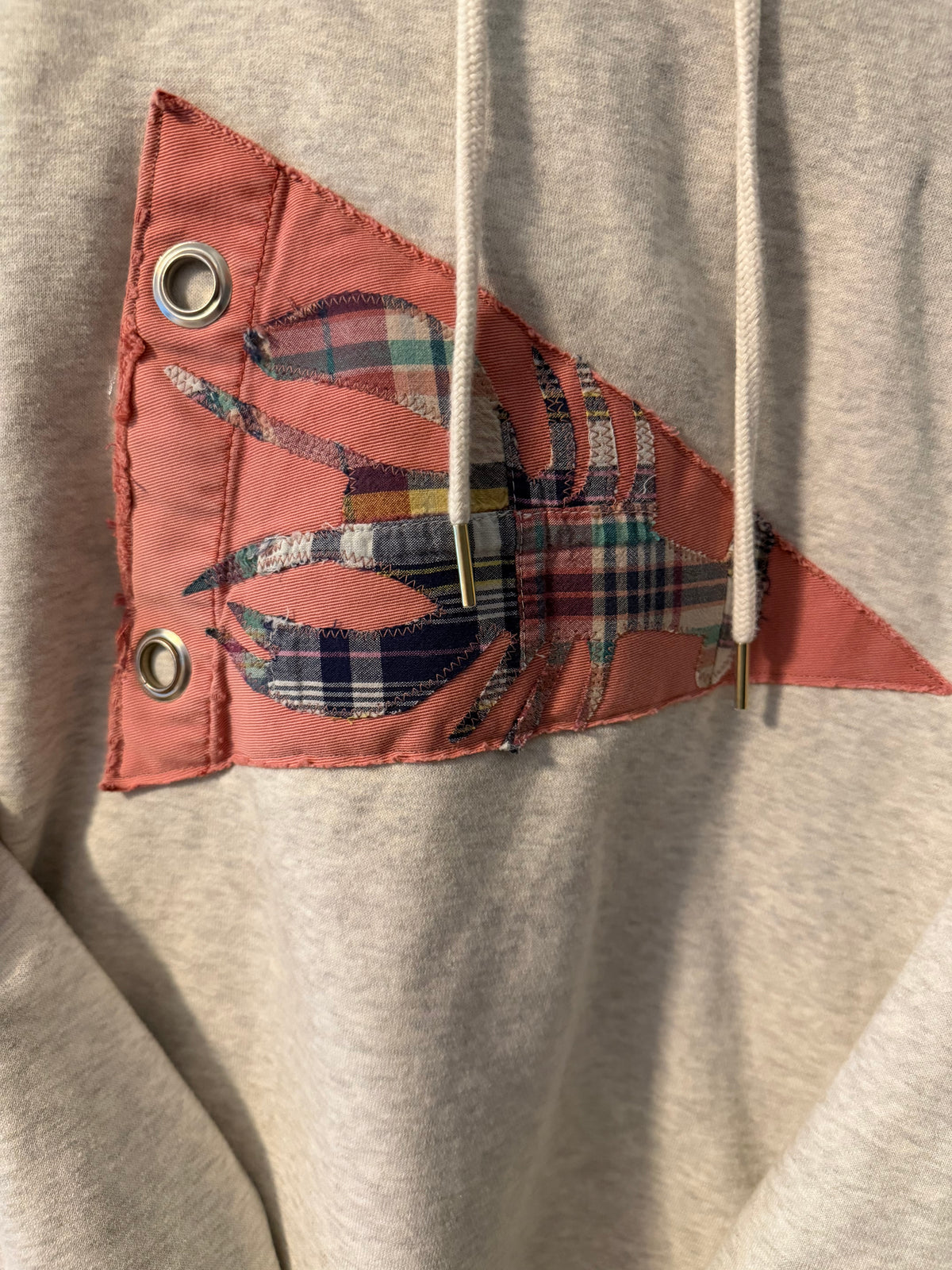 Bubble Hoodie with Lobster Pennant