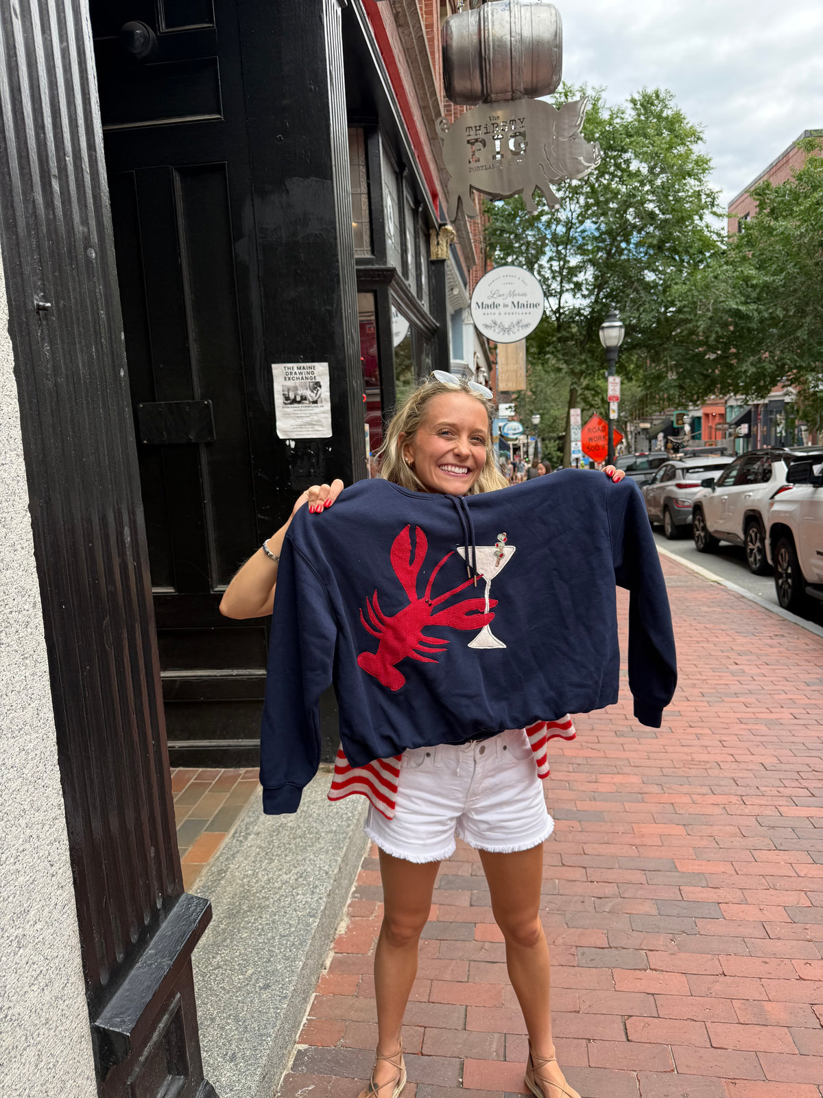 Lobstertini  Happy Hour Hoodie